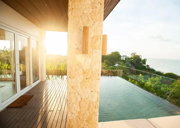 Villa Front Sunset View