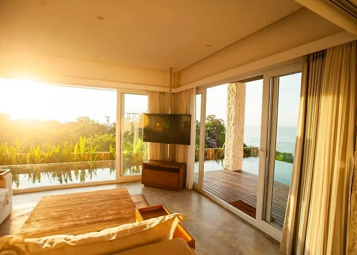 Villa Front Sunset View